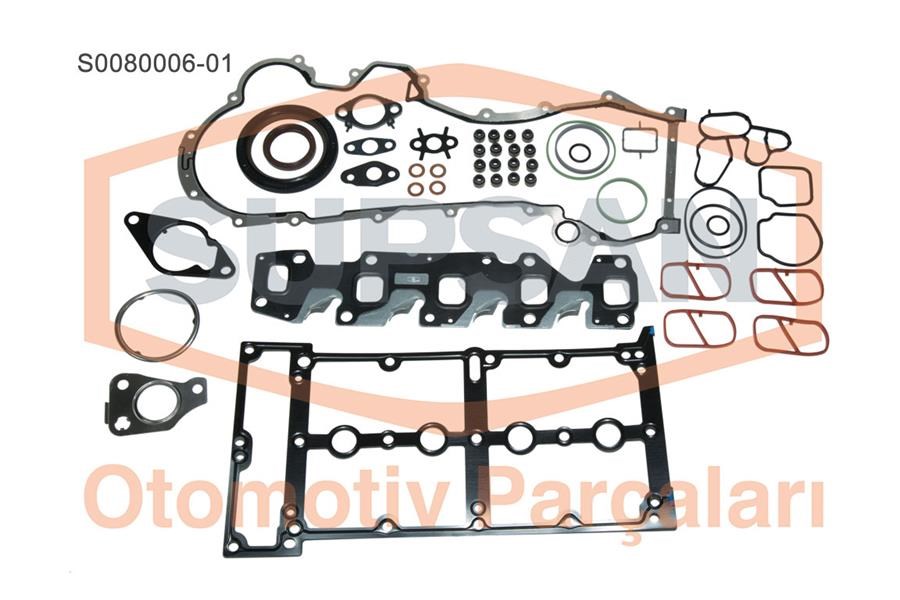 Fiat Doblo Conta Tam Takım 1.3 Multijet 16V / 1.3 JTD 16V 188A 9.000 SUPSAN
