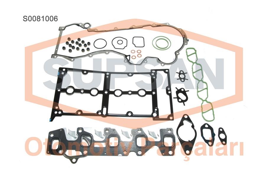 Fiat Doblo Conta Üst Takım 1.3 Multijet 16V / 1.3 JTD 16V 188 A 9.000 SUPSAN