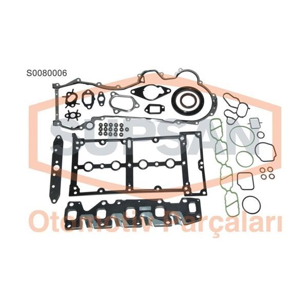 Fiat Doblo Conta Tam Takım 1.3 Multijet 16V / 1.3 JTD 16V 188 A 9.000 SUPSAN
