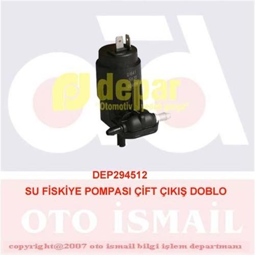 Fiat Doblo Su Fiskiye Pompası Çift Çıkış DEPAR