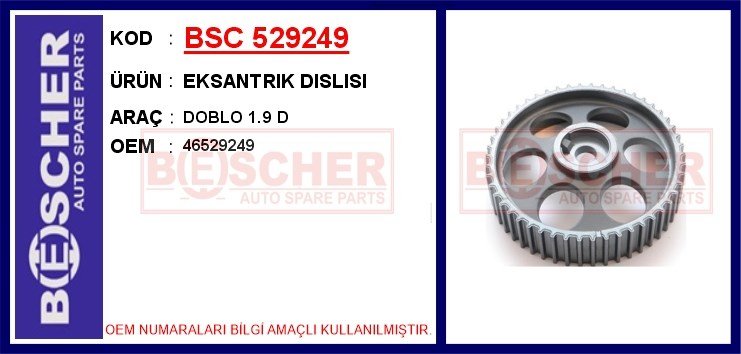 Fiat Doblo Eksantrik Dişlisi 1.9 D BESCHER