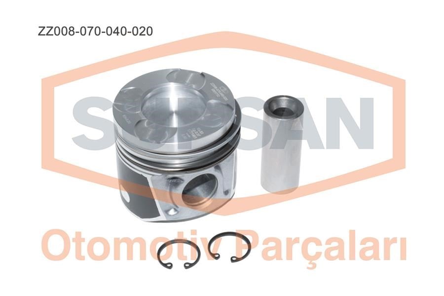 Fiat Doblo Palio Albea Punto Piston 1.3 Multijet 16V / 1.3 JTD 16V SUPSAN