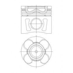 Fiat Doblo Piston Segman 1.3 MJET 0.40 69.60mm YENMAK