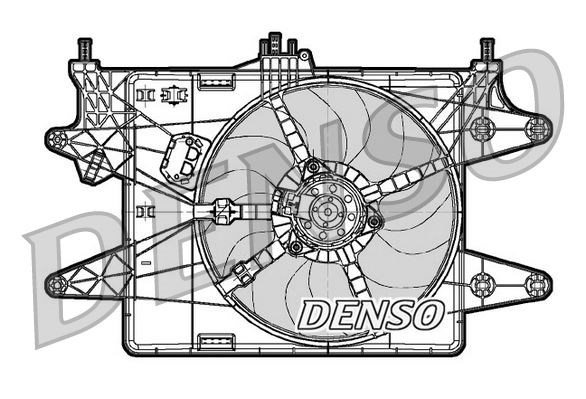 Fiat Doblo Radyatör Fanı DENSO