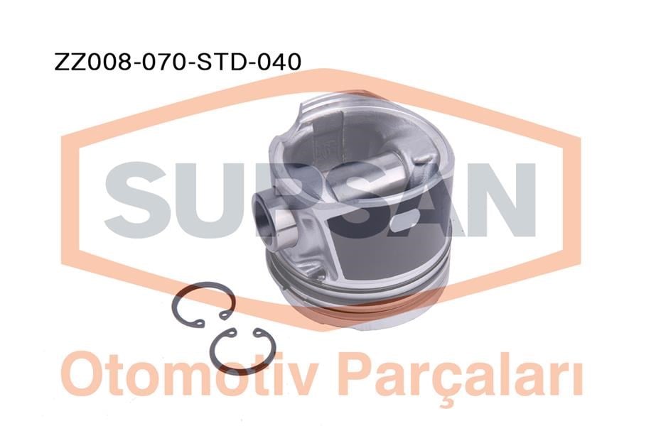 Fiat Doblo Palio Albea Punto Piston 1.3 Multijet 16V / 1.3 JTD 16V SUPSAN