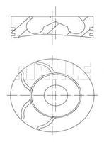 Fiat Doblo Opel Astra H Vectra C Zafira B Piston Segman 1.9 JTD CDTI 82.00 0.40 YENMAK