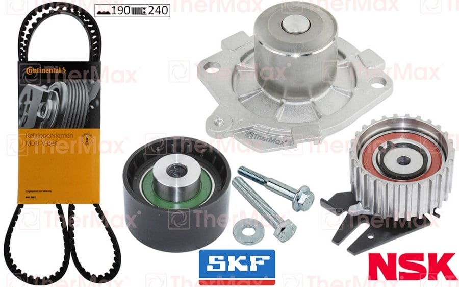 Fiat Doblo Devirdaimli Eksantrik Gergi Kiti THERMAX