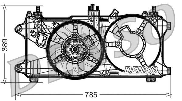 Fiat Doblo Fan Motoru DENSO