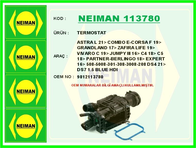 Fiat Doblo Opel Astra L Combo E Corsa F Grandland Zafira Life Vivaro C Jumpy... BESCHER