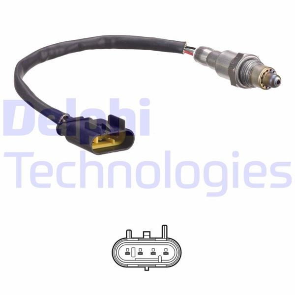 Fiat Doblo Oksijen Sensörü Katalizör Giriş 1.4 356SXA1B DELPHI