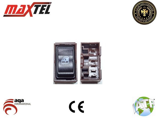 Tofaş Doğan SLX Ön Sağ Tekli Cam Kaldırma Anahtarı MAXTEL