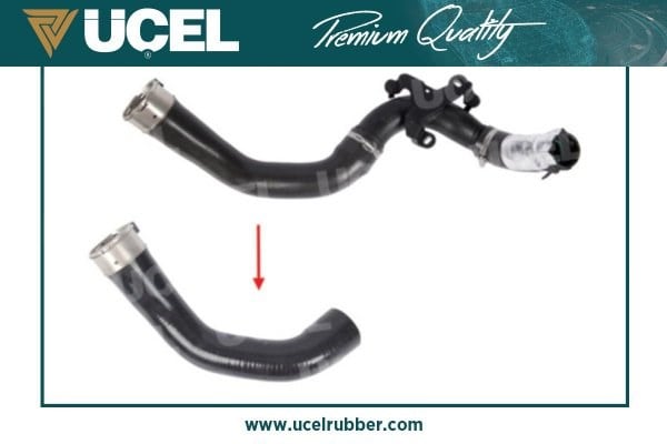 Dacia Dokker Turbo Hortumu Plastik Boru Hariç UCEL