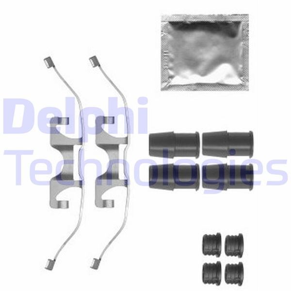 Citroen DS4 / Peugeot 308 / 308CC / 308SW / 407 / 508 / RCZ Ön Fren Balata... DELPHI