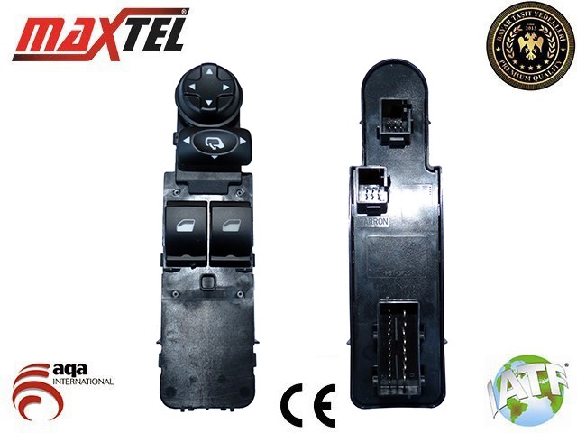 Citroen DS4 Cam Kaldırma Anahtarı Ayna Katlamalı MAXTEL