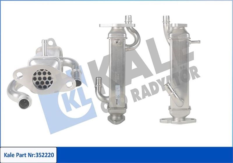 Fiat Ducato Egr Soğutucusu 2.3D MTJ Euro5 KALE-RADYATOR