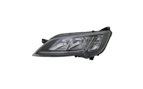 Fiat Ducato Ön Far Elektrik Motorlu LED'li Siyah Sol TYC