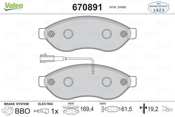 Fiat Ducato 3 Ducato 4 Peugeot Boxer 3 Boxer 4 Citroen Jumper 3 Jumper 4... VALEO