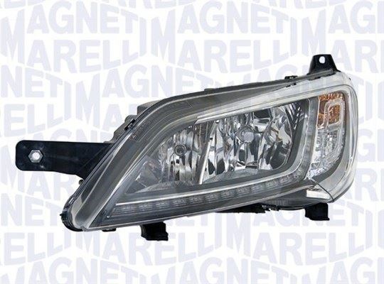 Fiat Ducato Far Sol Elektrik Motorlu LED'li Krom MARELLI