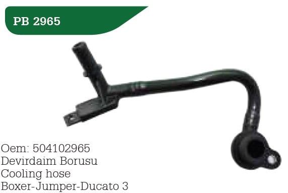 Fiat Ducato Devirdaim Su Borusu 2.3MJET WPI