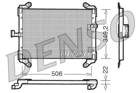 Ducato Boxer Jumper Klima Kondenseri DENSO