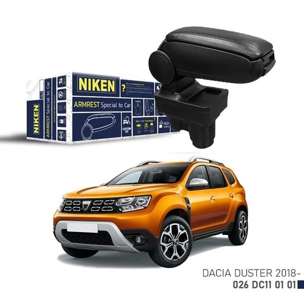Dacia Duster Araca Özel Kol Dayama Siyah NIKEN