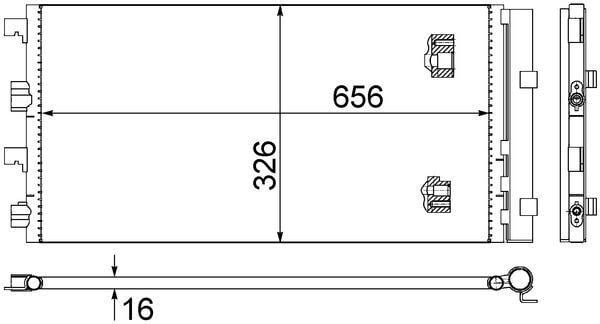 Dacia Duster Klima Radyatörü Kondenser MAHLE