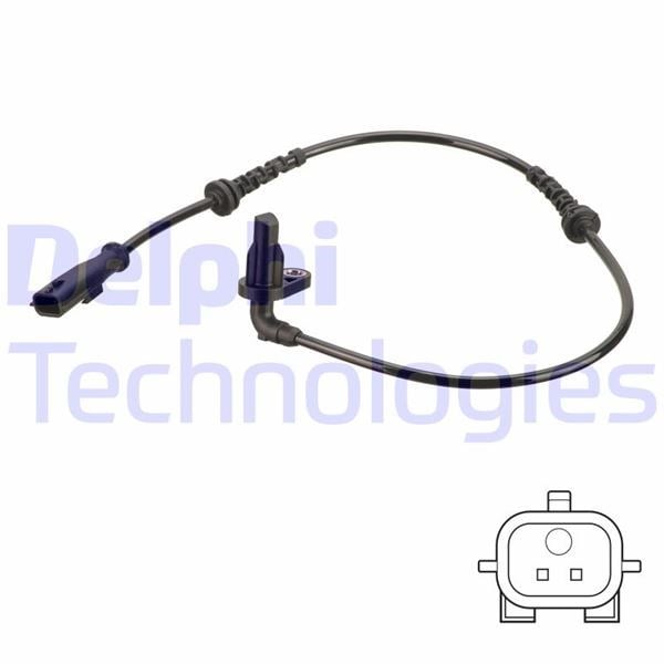 Dacia Duster Sol Arka ABS Sensörü DELPHI