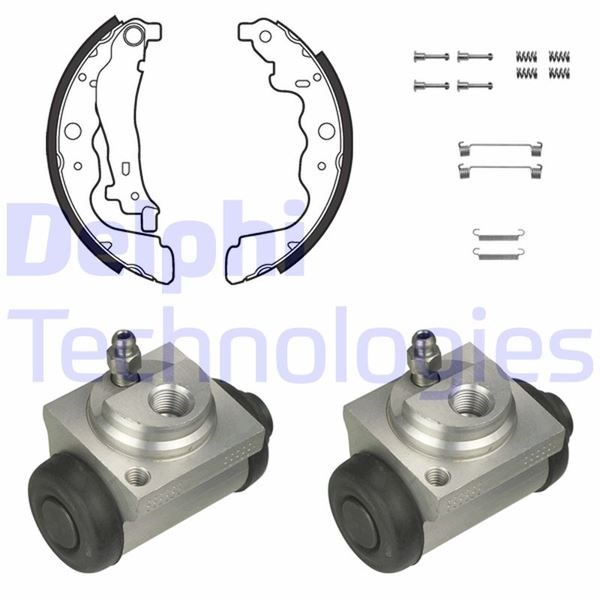 Dacia Duster Logan Sandero Renault Captur Clio Symbol Fren Pabuç Kiti DELPHI
