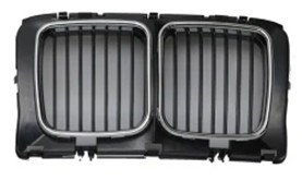 BMW E34 Ön Panjur Böbrek Orta Krom Siyah Nikelajlı 1988>93 GKL