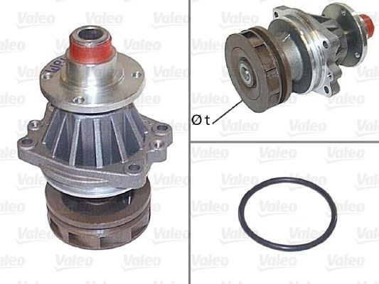 BMW E34 E36 E38 E39 M41 M51 Devirdaim Su Pompası VALEO