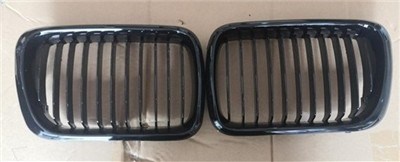 BMW E36 Ön Panjur Böbrek Set Parlak Siyah 91>96 GKL