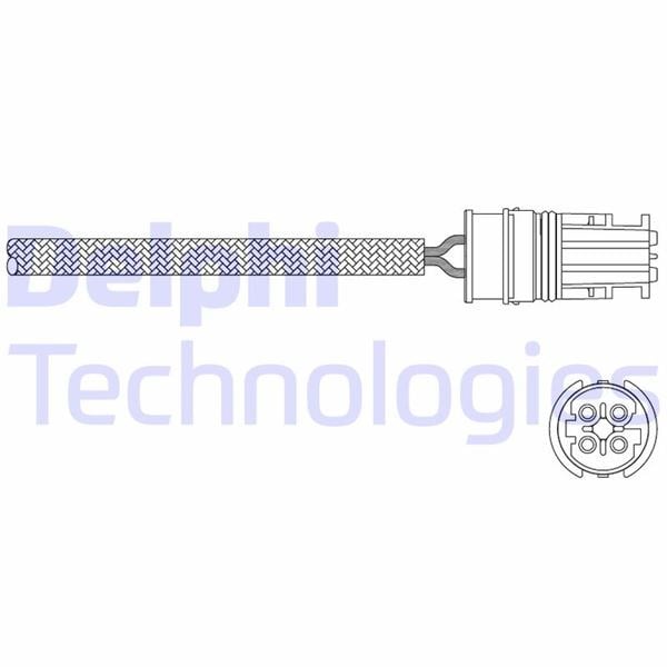 BMW M52 E36 E39 E38 Oksijen Sensörü Katalitik Öncesi DELPHI