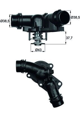 BMW Termostat 97 C M52 M54 MAHLE