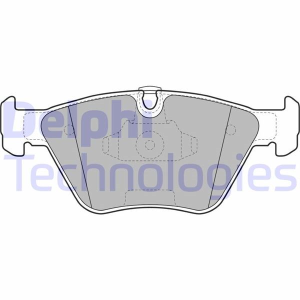 BMW E36 E46 E34 E32 E85 E86 Ön Fren Balatası DELPHI