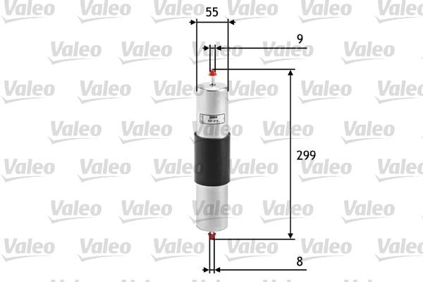 BMW E36 Yakıt Filtresi VALEO