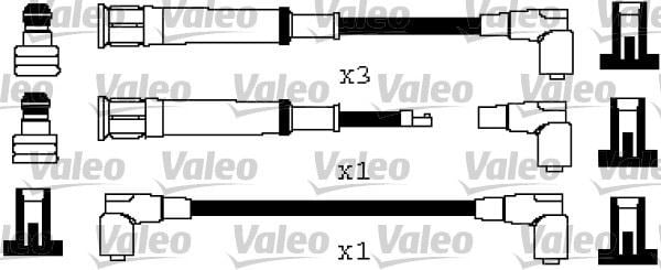 BMW M40 M43 E36 Ateşleme Kablosu Seti VALEO