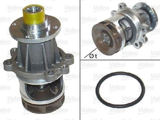 BMW M40 B16 E36 M40 B18 E36 E34 Devirdaim Su Pompası VALEO