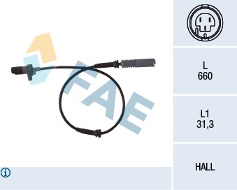 BMW E39 ABS Sensörü Ön FAE