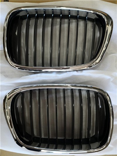 BMW E39 Ön Panjur Böbrek Krom Siyah Set GKL