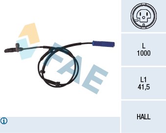 BMW E39 ABS Sensörü Arka FAE