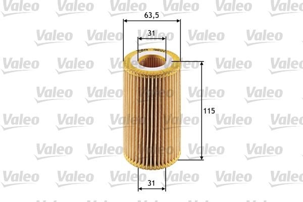 BMW M47D20 E39 E46 Land Rover Freelander 1 Yağ Filtresi VALEO
