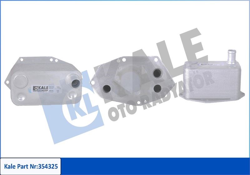 BMW M57 D25 D30 E46 E39 E38 E53 Yağ Soğutucusu KALE-RADYATOR