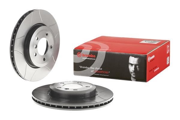 BMW E46 Ön Fren Diski Çizgili BREMBO