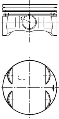 BMW Motor Piston Segman STD 84.00 4 Silindir KOLBEN