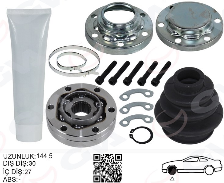 BMW E46 E87 E90 E83 E91 İç Aks Kafası Şanzıman Tarafı Sağ/Sol GVA