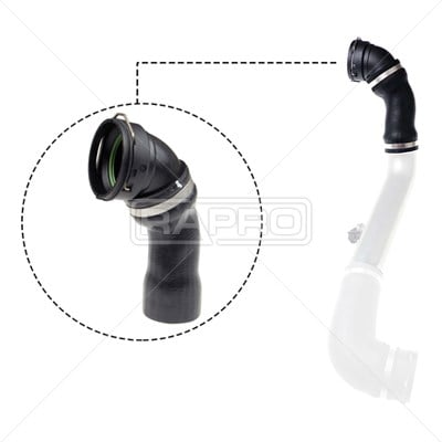 BMW M57 E60 E61 Üst Sol Turbosarj Hortumu RAPRO