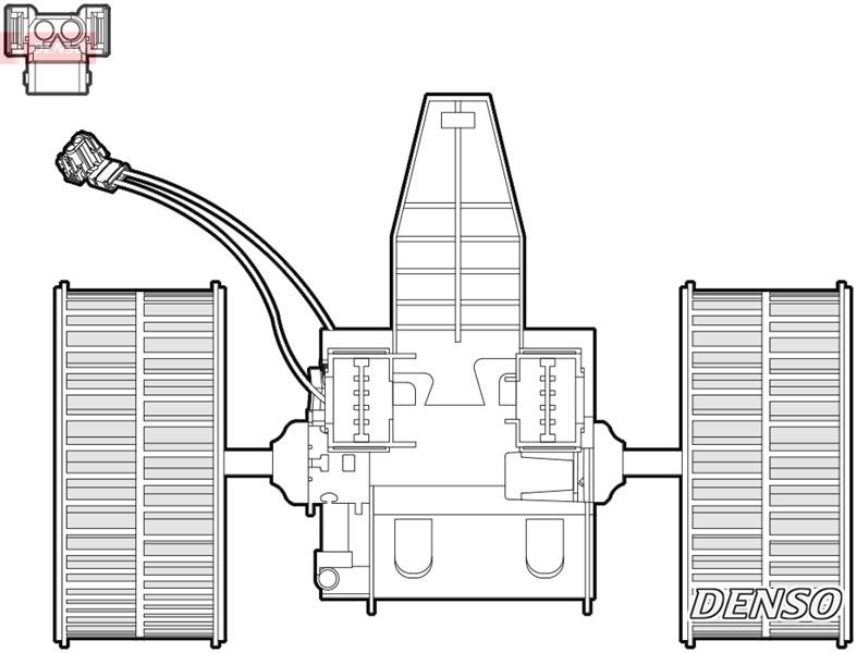 BMW E60 E61 E63 E64 Kalorifer Motoru DENSO