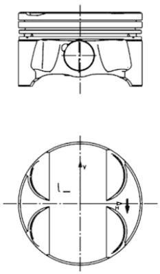 BMW E60 E87 E88 E90 E92 E93 E84 E83 Z4 E85 Piston Segman 84mm KOLBEN