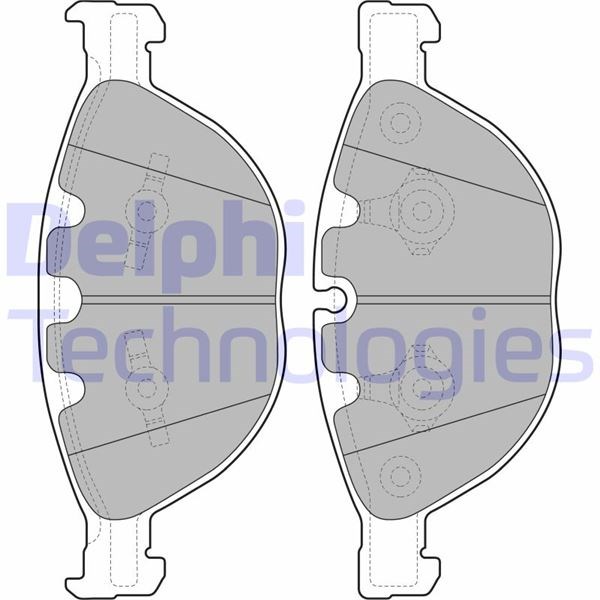BMW E60 Ön Fren Balatası DELPHI