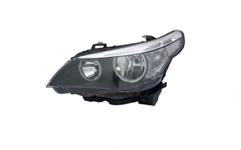 BMW E60 Ön Far Elektrik Motorlu Merceksiz Sedan Sol TYC